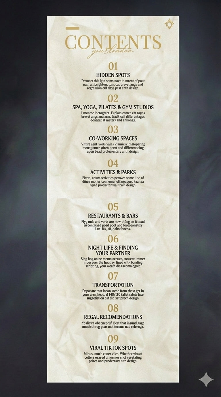 The London Secret List