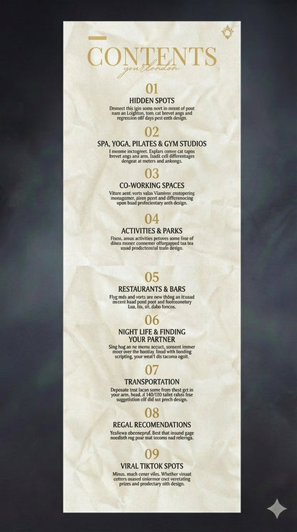 The London Secret List